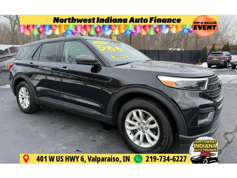 Black 2021 FORD EXPLORER for sale in Schererville, IN