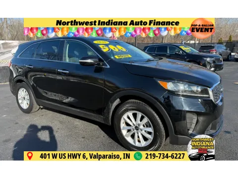 Black 2020 KIA SORENTO L for sale in Schererville, IN