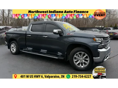 Gray 2021 CHEVROLET SILVERADO 1500 LTZ for sale in Schererville, IN