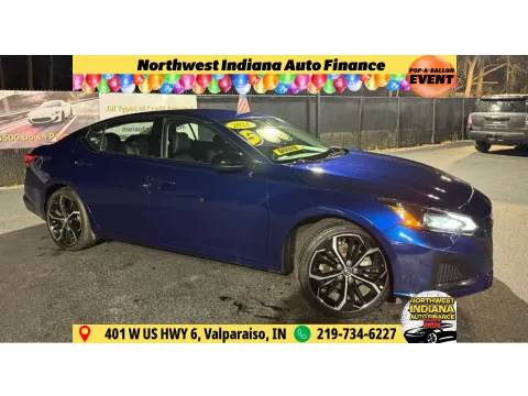 Blue 2024 NISSAN ALTIMA SR for sale in Schererville, IN