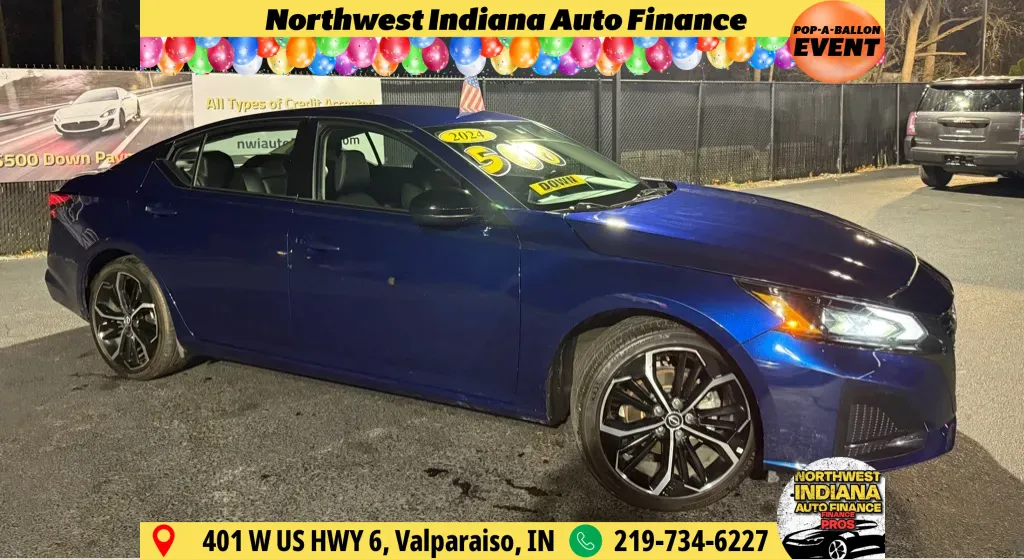 Blue 2024 NISSAN ALTIMA SR for sale in Schererville, IN