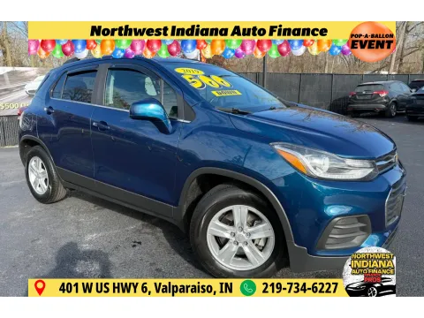 Blue 2019 CHEVROLET TRAX 1LT for sale in Schererville, IN
