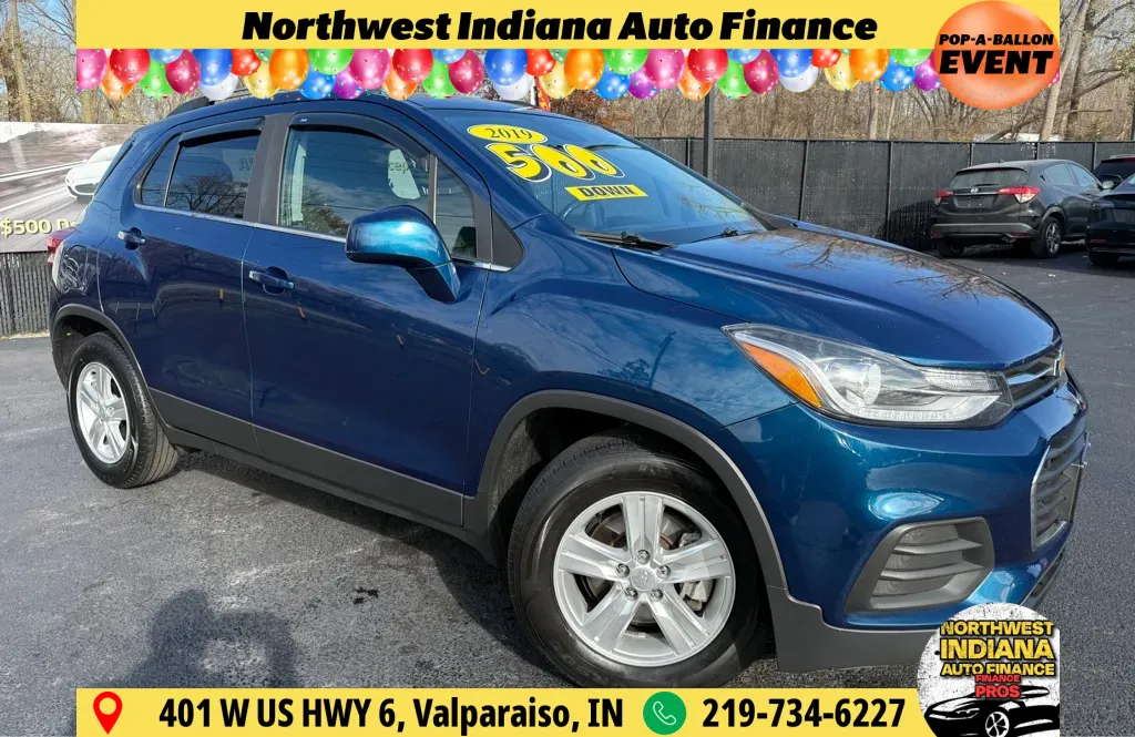 Blue 2019 CHEVROLET TRAX 1LT for sale in Schererville, IN