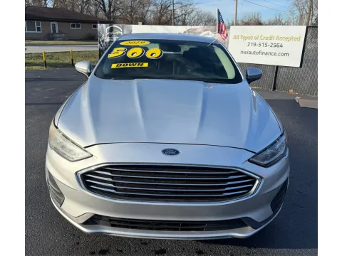Photos of 2019 FORD FUSION SE for sale in Schererville, IN at NWI Auto Finance Schererville