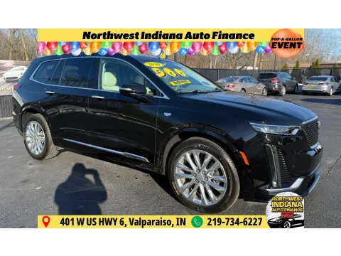 Black 2020 CADILLAC XT6 PREMIUM LUXURY for sale in Schererville, IN