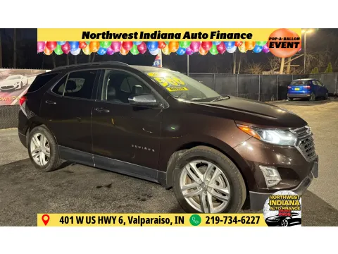 Brown 2020 CHEVROLET EQUINOX PREMIER for sale in Schererville, IN