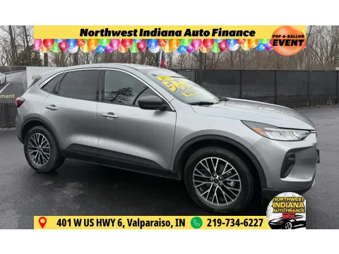 Silver 2023 FORD ESCAPE HYBRID ACTIVE for sale in Schererville, IN