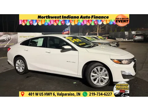 White 2025 CHEVROLET MALIBU LT for sale in Schererville, IN