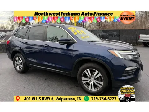 Blue 2016 HONDA PILOT EXL for sale in Schererville, IN