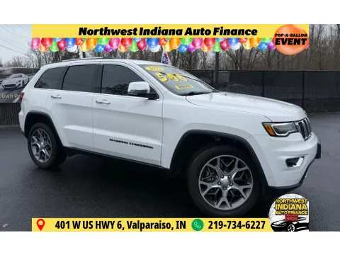 White 2022 JEEP GRAND CHEROKEE LIMITED for sale in Schererville, IN