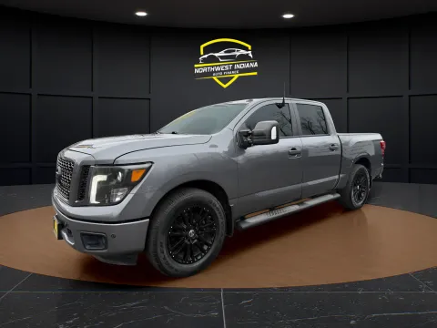 Gray 2019 NISSAN TITAN SL for sale in Schererville, IN