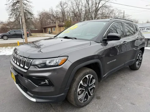 Another view of 2022 JEEP COMPASS LIMITED for sale in Schererville, IN at NWI Auto Finance Schererville