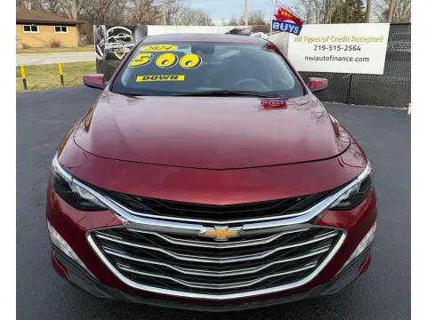 Photos of 2024 CHEVROLET MALIBU LT for sale in Schererville, IN at NWI Auto Finance Schererville