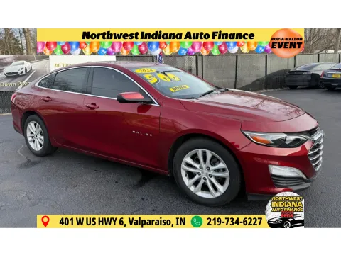 Red 2024 CHEVROLET MALIBU LT for sale in Schererville, IN