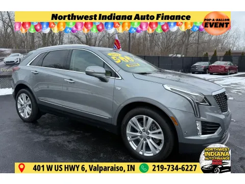 Silver 2023 CADILLAC XT5 PREMIUM LUXURY for sale in Schererville, IN