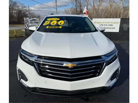 Photos of 2024 CHEVROLET EQUINOX PREMIER for sale in Schererville, IN at NWI Auto Finance Schererville