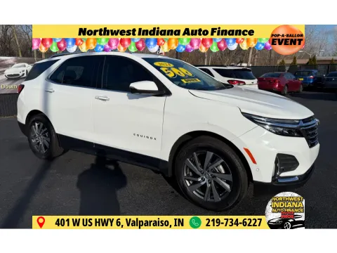 White 2024 CHEVROLET EQUINOX PREMIER for sale in Schererville, IN