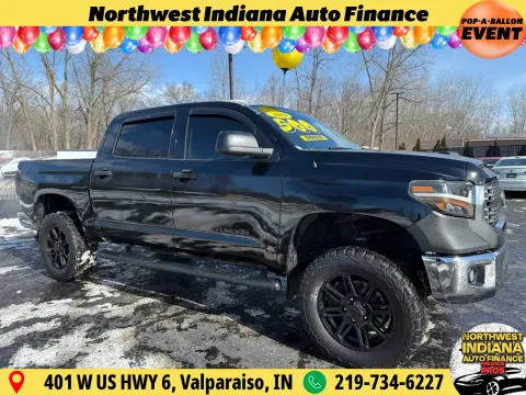 Black 2019 TOYOTA TUNDRA SR5 for sale in Schererville, IN