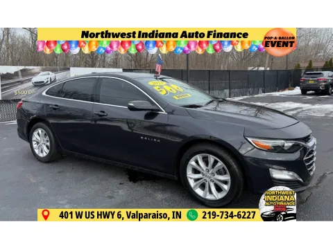 Gray 2023 CHEVROLET MALIBU LT for sale in Schererville, IN