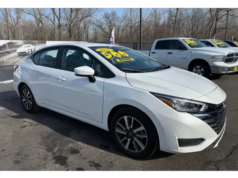 White 2025 NISSAN VERSA SV for sale in Schererville, IN