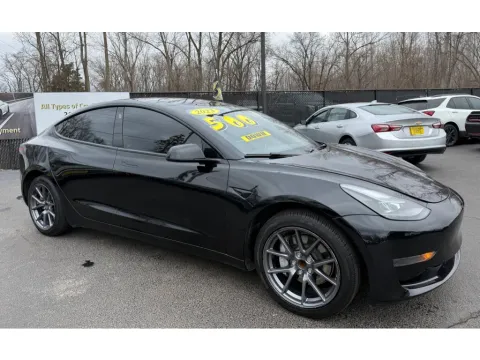 Black 2023 TESLA MODEL 3 BASE for sale in Schererville, IN