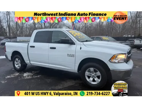 White 2023 RAM 1500 CLASSIC SLT for sale in Schererville, IN