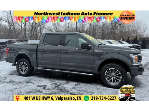 Gray 2020 FORD F-150 XLT for sale in Schererville, IN