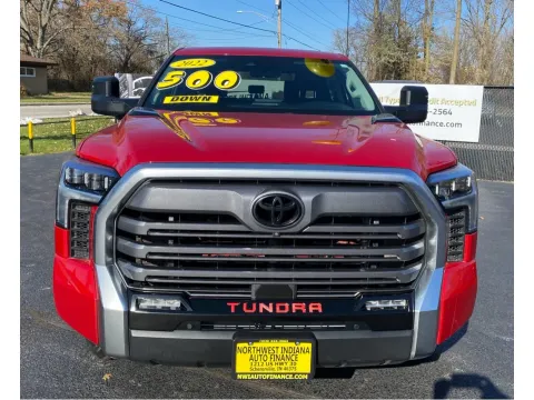 Photos of 2022 TOYOTA TUNDRA CREWMAX LIMITED for sale in Schererville, IN at NWI Auto Finance Schererville
