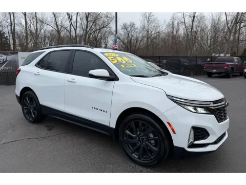White 2024 CHEVROLET EQUINOX RS for sale in Schererville, IN