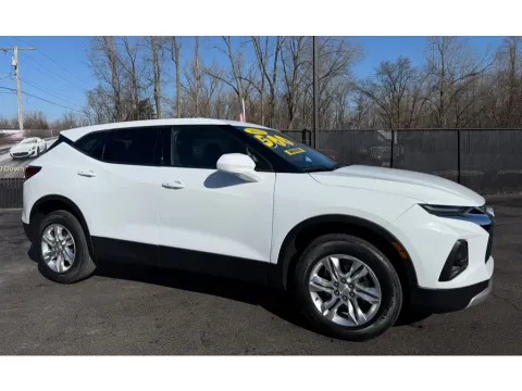 White 2022 CHEVROLET BLAZER LT for sale in Schererville, IN