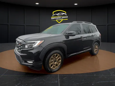 Black 2022 HONDA PASSPORT TRAILSPORT for sale in Schererville, IN