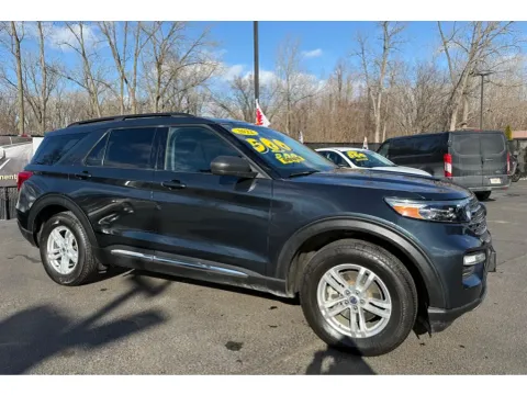 Blue 2022 FORD EXPLORER XLT for sale in Schererville, IN