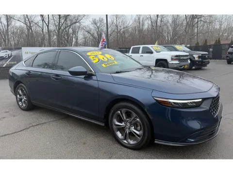Blue 2023 HONDA ACCORD EX for sale in Schererville, IN