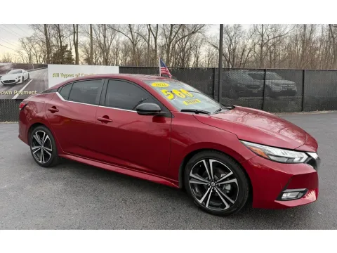 Red 2022 NISSAN SENTRA SR for sale in Schererville, IN