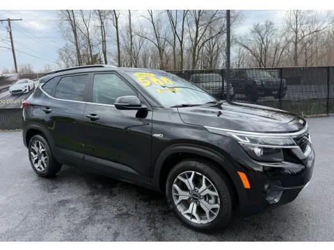 Blue 2023 KIA SELTOS EX for sale in Schererville, IN