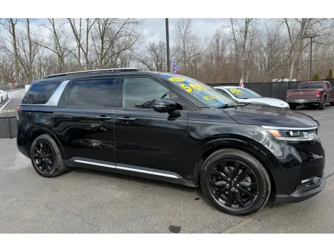 Black 2022 KIA CARNIVAL SX for sale in Schererville, IN