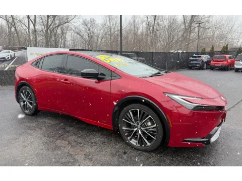 Red 2023 TOYOTA PRIUS XLE for sale in Schererville, IN
