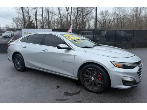 Silver 2020 CHEVROLET MALIBU LT for sale in Schererville, IN