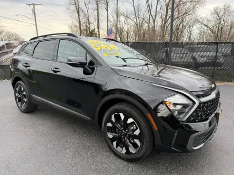 Black 2023 KIA SPORTAGE X-LINE for sale in Schererville, IN