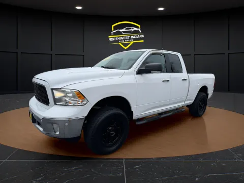 White 2018 RAM 1500 BIGHORN for sale in Schererville, IN