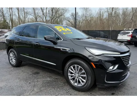 Black 2023 BUICK ENCLAVE ESSENCE for sale in Schererville, IN