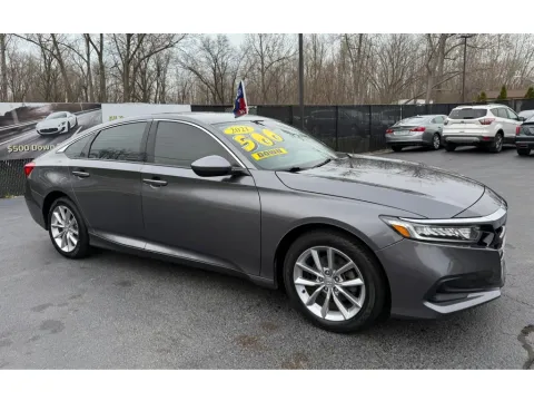 Gray 2021 HONDA ACCORD LX for sale in Schererville, IN