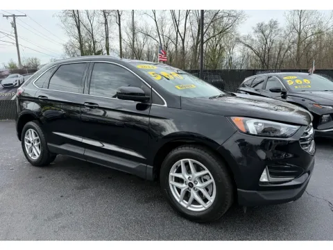 Black 2024 FORD EDGE SEL for sale in Schererville, IN