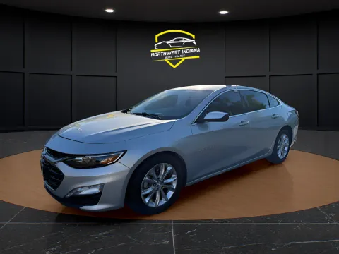 Silver 2020 CHEVROLET MALIBU LT for sale in Schererville, IN