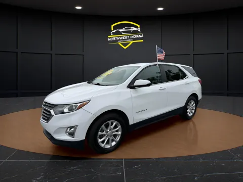 White 2021 CHEVROLET EQUINOX LT for sale in Schererville, IN