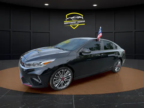 Black 2023 KIA FORTE GT for sale in Schererville, IN
