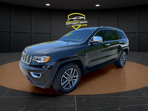Black 2020 JEEP GRAND CHEROKEE LIMITED for sale in Schererville, IN