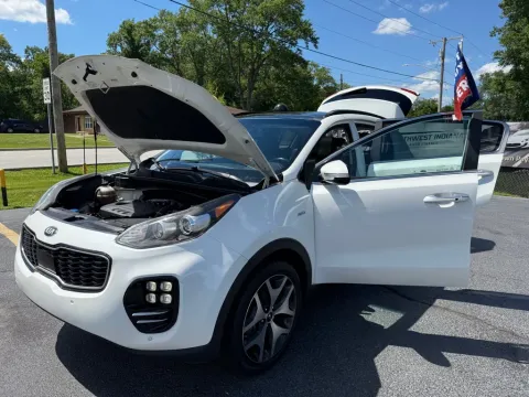White 2018 KIA SPORTAGE SX TURBO for sale in Schererville, IN