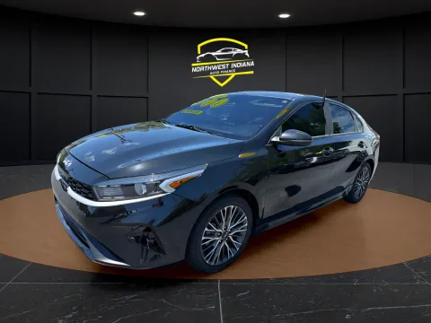 Black 2023 KIA FORTE GT-LINE for sale in Schererville, IN
