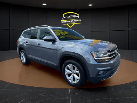 Gray 2018 VOLKSWAGEN ATLAS V6 SE for sale in Schererville, IN
